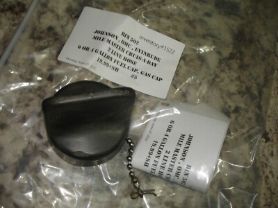 Johnson omc evinrude 6 or 4 gallon gas cap only mile master cruis-a-day #5