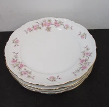 PATTERN SPRINGTIME BY MITTERTEICH FOUR LOT  10 1/2  INCH DINNER  PLATES MINT