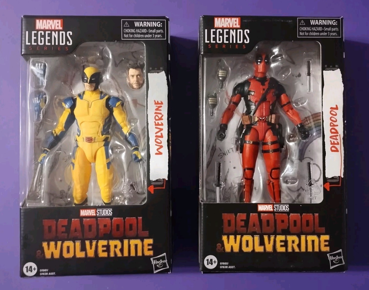 Marvel Legends Deadpool and Wolverine Set of 2 Figures NEW - DEADPOOL 3