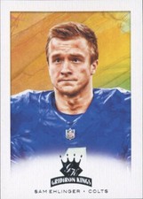 2021 Chronicles Donruss #GK-10 Sam Ehlinger Gridiron Kings Rookie RC Colts