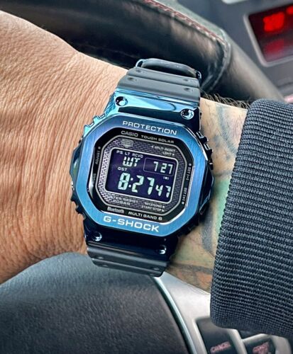 希少』G-SHOCK GMW-B5000 GMW-B5000G-2JF ブルー-