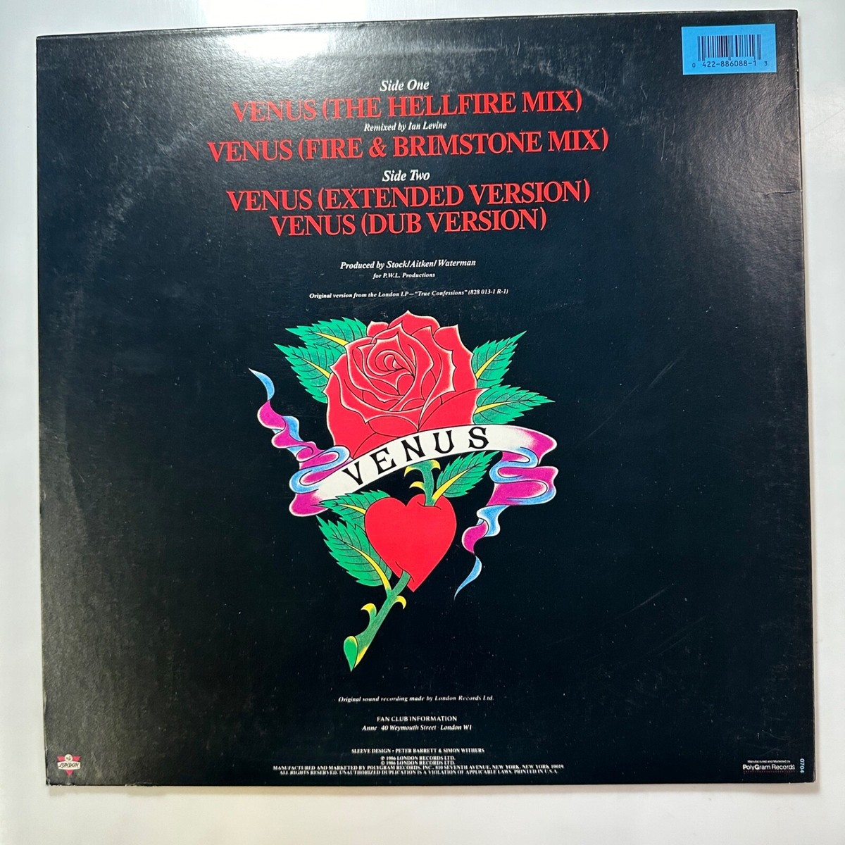 バナナラマ VENUS 12ヴァージョン リミックス集CD バナナラマ VENUS 12