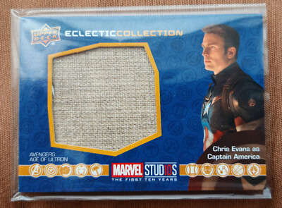 2019 Upper Deck Marvel Studios First Ten Years Eclectic Captain America EC-41