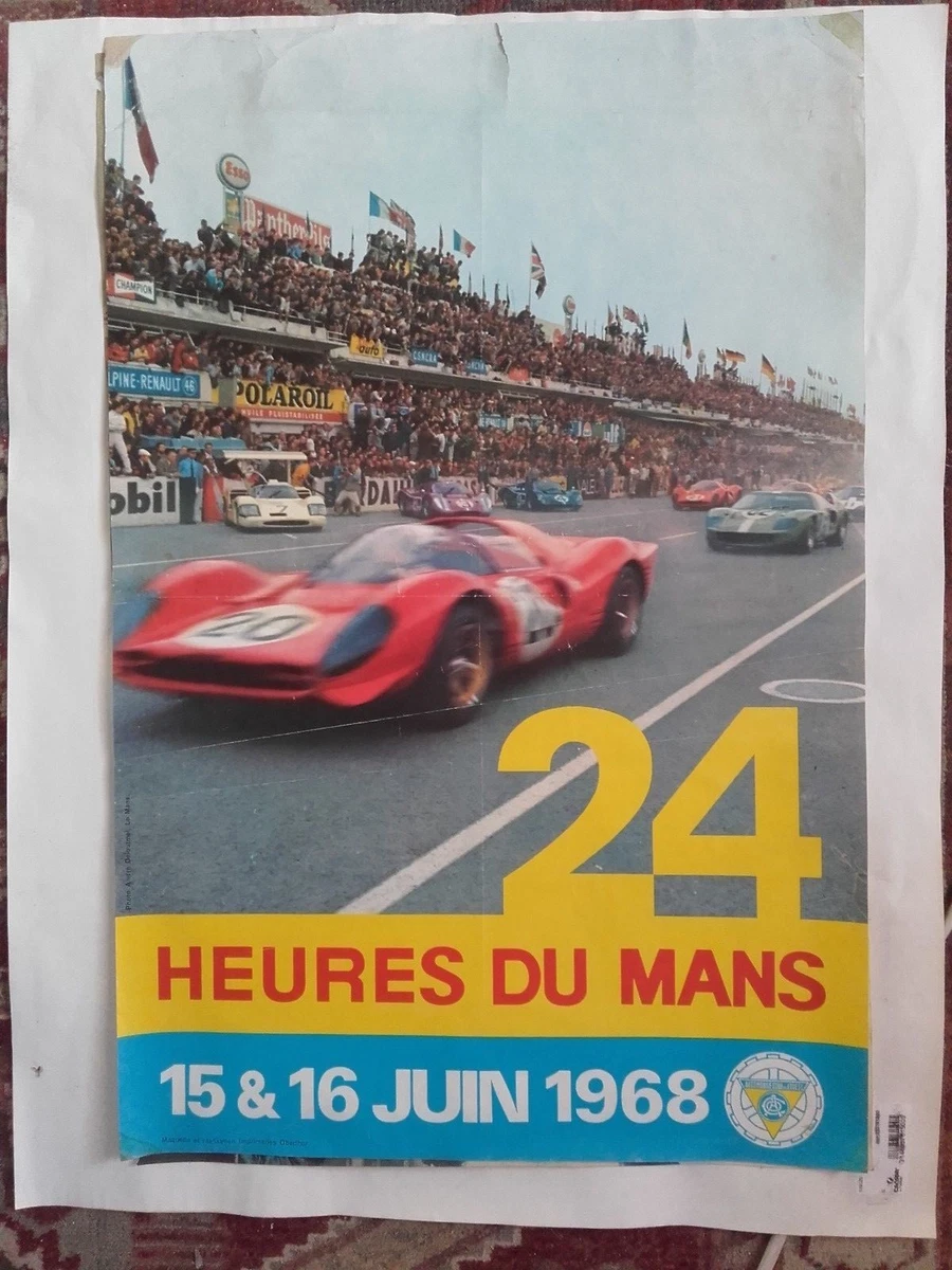 24 Heures Du Mans 1998 Plateau Poster – Poster Museum