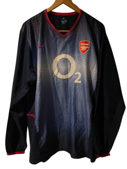 Arsenal London 2002 2003 2004 Away Long Sleeve Jersey Arsenal London 2002 2003 2004 Away Long Sleeve Jersey
