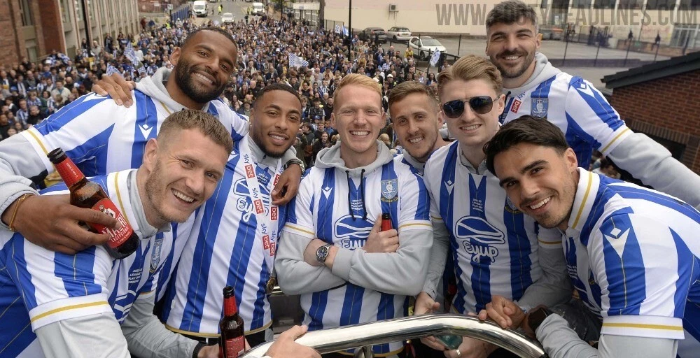 2023 2024 Sheffield Wednesday Macron Home Away Kit Soccer Jersey Shirt  England | eBay