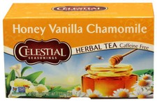 Celestial Seasonings Herbal Tea Honey Vanilla Chamomile 20 Tea Bags