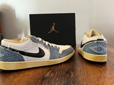 Jordan 1 Low Multi-Color Sashiko for Sale | Authenticity