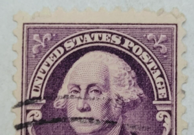 VINTAGE ~ U.S. Postage Stamp ~ George Washington ~ Three Cent (3