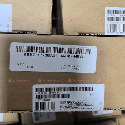 1PC New 6ES7151-3BA23-0AB0 Siemens REAL   SHIPPING Free shipping us free tax