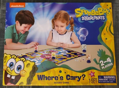 Nickelodeon SPONGEBOB SQUAREPANTS - Where's Gary? Board Games