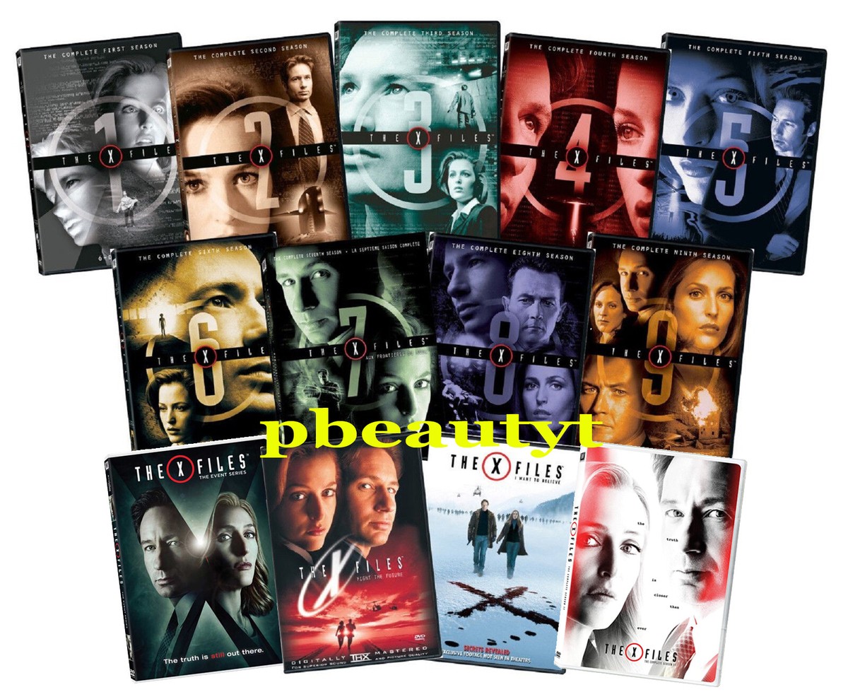 X-Files The Complete TV Series Seasons 1-11+2 Movies Collection 13