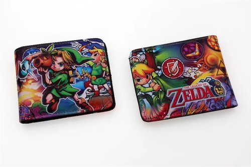 Legend of Zelda LINK Wallet Leather PU Bifold Wallet Coin Money Cilp - Picture 22 of 24