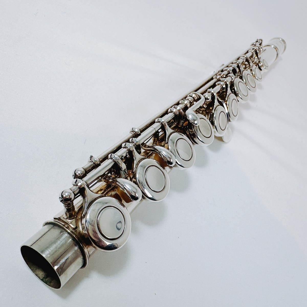 Yamaha YFL-221 Flute Nickel Silver Plated with Case Used
