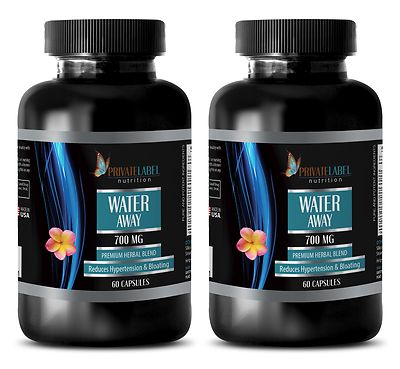 Dandelion Root - WATER AWAY PILLS - Supports Healthy Liver Function - 2 Bottles
