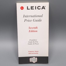 Leica International Price Guide Seventh Edition Hove Books 1997, Softcover 