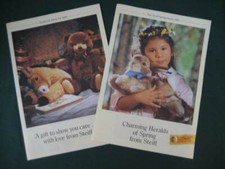 Two Steiff Catalogs from 1992 Steiff Gift Ideas and Special Value Replicas