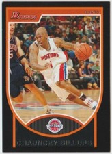2007-08 Bowman Basketball #68 Chauncey Billups - Detroit Pistons