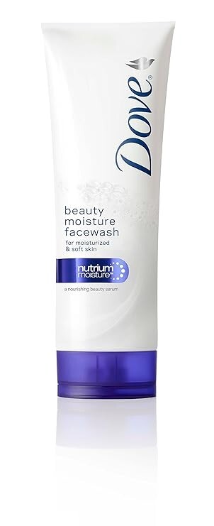 Dove Beauty Moisture Face Wash for Soft Hydrated Skin 50g