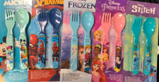 Kinderbesteck-Set L&ouml;ffel Gabel Sp&uuml;lmaschinenfest Disney Marvel Besteck NEU & OVP