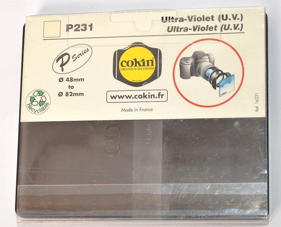 COKIN FILTER P231 Ultra-Violet (U.V) - Image 2 of 3