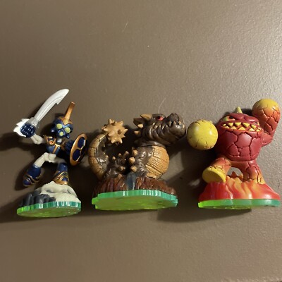 Skylanders Spyro Adventure Eruptor, Chop Chop, Bash