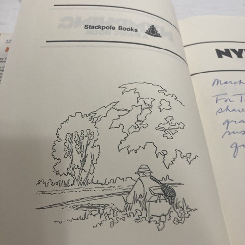 Nymphing A Basic Book By Gary A. Borger HC 1979 Signed And Inscribed An Easy To - Picture 7 of 16