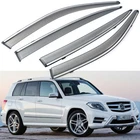 Rain Guards Vent Shade Deflector Window Visor for 2010-2015 Mercedes GLK 350