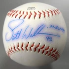 Scott Williamson Signed Inscribed Auto Autograph Rawlings Baseball JSA N83516
