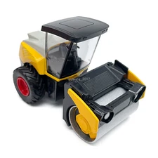 3.9" Road Roller Construction Vehicle Diecast Pull Back Toy Car for Boys Kids