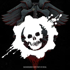 Gears of War E-Day Omen Vinyl Decal Sticker