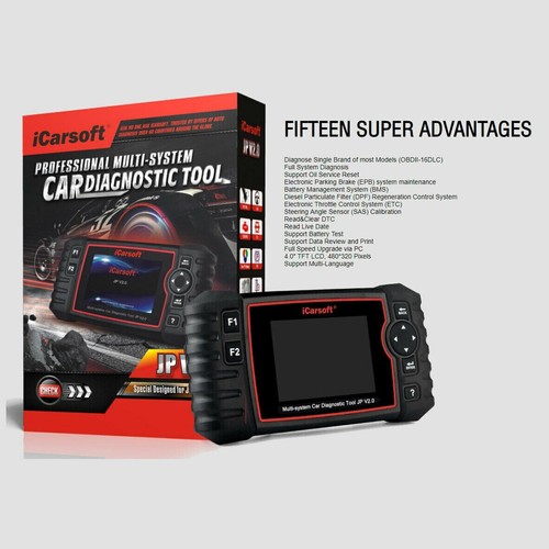 iCarsoft JP V2.0 - For NISSAN Professional Diagnostic Scan Tool -Official Outlet - Picture 3 of 9