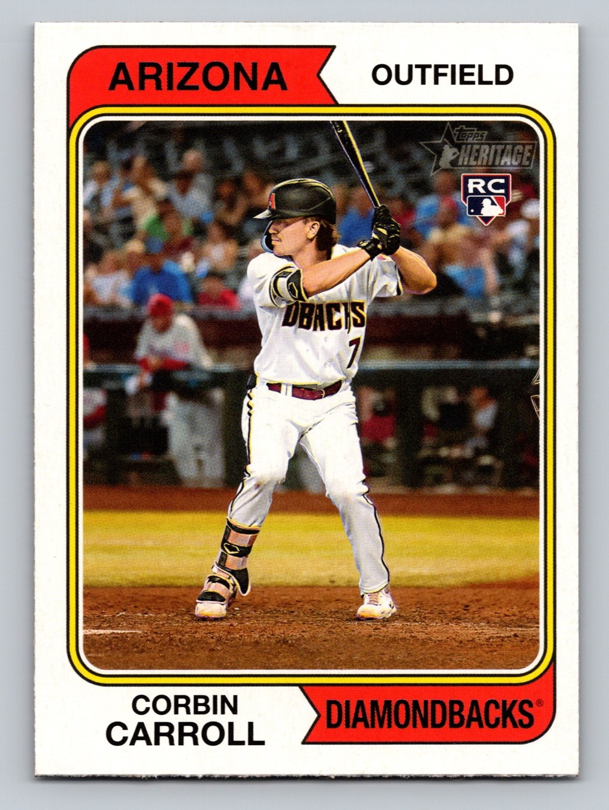 2023 Topps Heritage Corbin Carroll RC #209 Diamondbacks