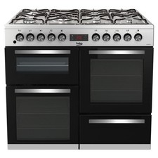 Beko 100cm Dual Fuel Range Cooker - KDVF100K