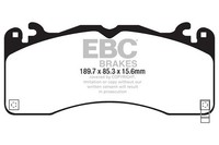 EBC Brakes Bremsbelagsatz, Scheibenbremse DP43040R FüR Ford USA