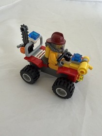 Lego City 4427 Fire ATV Building Toy 50 pcs Complete