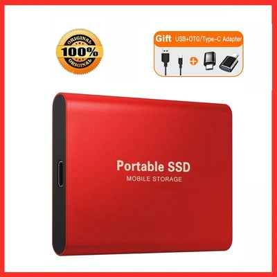 256TB Portable SSD External Solid State Drive USB 3.1/Type-C High-Speed Storage