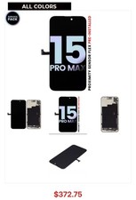 New OEM Iphone 15 Pro Max LCD Touch Screen Digitizer