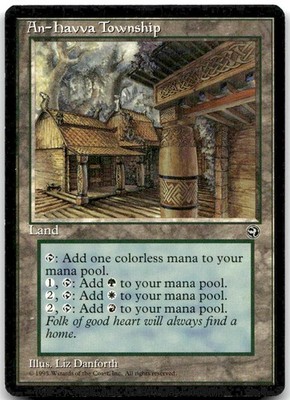 MTG An-Havva Township Homelands HML #111 uncommon LP BUY 2, GET 1 FREE!