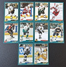2003-04 O-Pee-Chee Rookie Update Set Marc-Andre Fleury Bergeron Staal #331-340