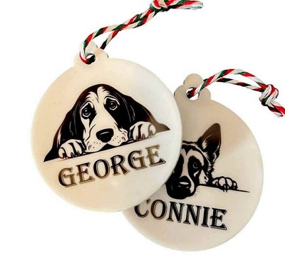 Personalisierte Karikatur Hundekugeln, viele Rassen, tolles Geschenk für Hundeliebhaber