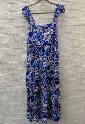 New Kenny Flowers The Napa Resort Dress With Ruffle Straps Size M (6-8)