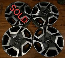 GENUINE 20" Hyundai Factory Machined Rim OEM Wheel 20 21 22 23 24 25 Palisade