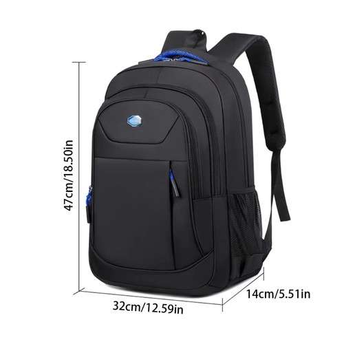 Große Kapazität Laptop-Rucksack Oxford Reiserucksack Wandern - Bild 2 von 14
