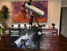 Celestron StarSense Explorer DX 130mm AZ w/ Tripod, Eyepieces, And Accessories