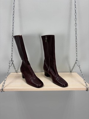 Womens boots Bally Size 38 Color Red Duties Paid (USA)