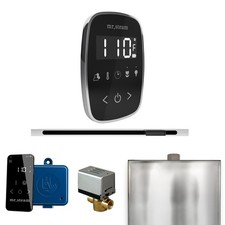 Mr. Steam BFLBKPC ButlerFlex Control Package Black Polished Chrome