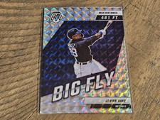 2022 Panini Mosaic Javier Baez Big Fly Silver Mosaic Prizm Nmmt