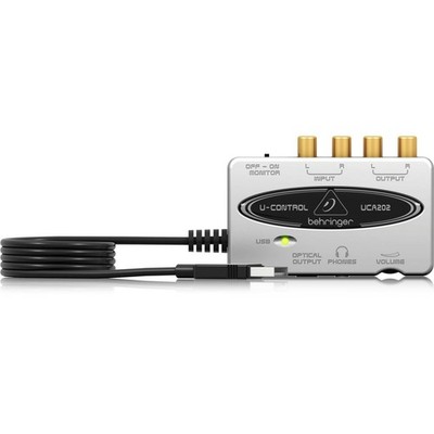 Behringer UCA202 Ultra-Low Latency USB/Audio Interface