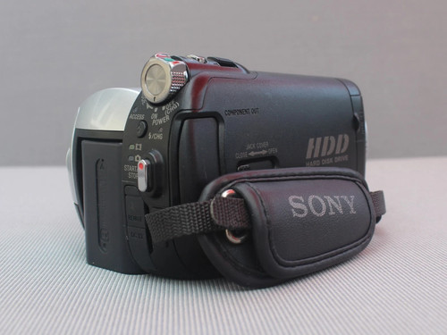 Sony Handycam HDR-SR5 Camcorder Full 1080 HD 40GB HD Recording HDD Works TESTED! - Picture 2 of 4